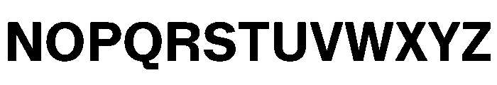 Booton TRIAL Bold Instance Font UPPERCASE