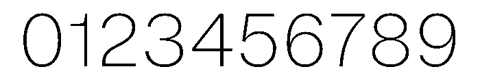 Booton TRIAL ExtraLight Instance Font OTHER CHARS