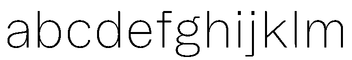 Booton TRIAL ExtraLight Instance FONT