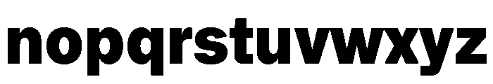Booton TRIAL Heavy Instance Font LOWERCASE