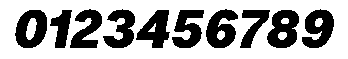 Booton TRIAL HeavyItalic Instance Font OTHER CHARS