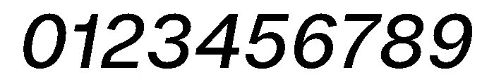 Booton TRIAL MediumItalic Instance Font OTHER CHARS