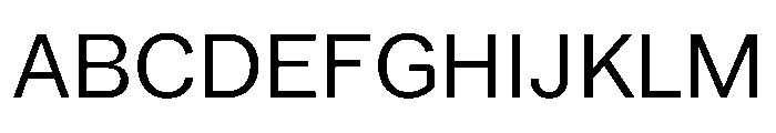Booton TRIAL Regular Instance Font UPPERCASE