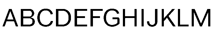 Booton TRIAL Regular Font UPPERCASE