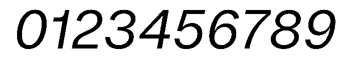 Booton TRIAL RegularItalic Instance Font OTHER CHARS