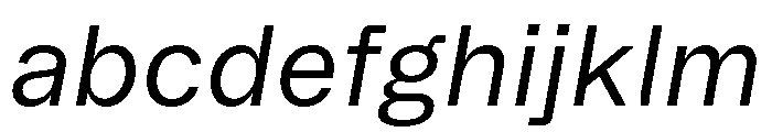 Booton TRIAL RegularItalic Instance FONT