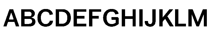 Booton TRIAL SemiBold Instance Font UPPERCASE
