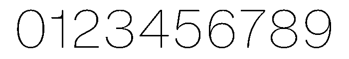 Booton TRIAL Thin Instance Font OTHER CHARS