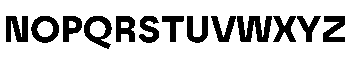 Borna Bold Font UPPERCASE