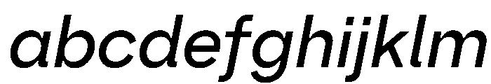 Borna MediumItalic FONT
