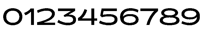 Bossa ExpandedRegular Font OTHER CHARS