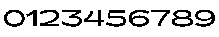 Bossa ExtendedRegular Font OTHER CHARS