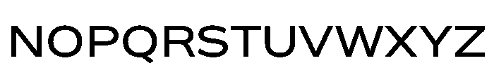 Bossa Regular Font UPPERCASE
