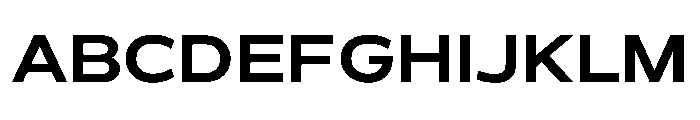 BossaTrial Bold Font UPPERCASE