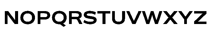 BossaTrial Bold Font UPPERCASE