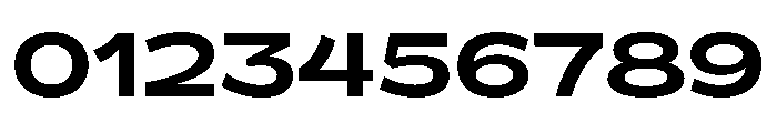 BossaTrial ExpandedBold Font OTHER CHARS