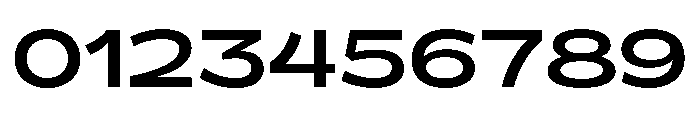 BossaTrial ExpandedMedium Font OTHER CHARS