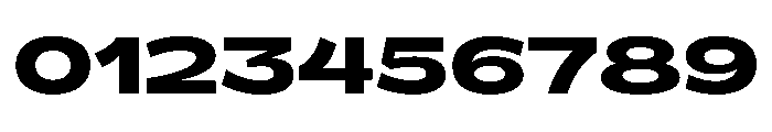 BossaTrial ExtendedBlack Font OTHER CHARS