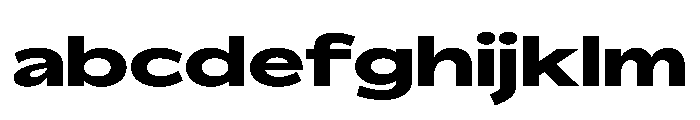 BossaTrial ExtendedBlack FONT