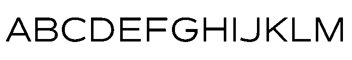 BossaTrial Light Font UPPERCASE