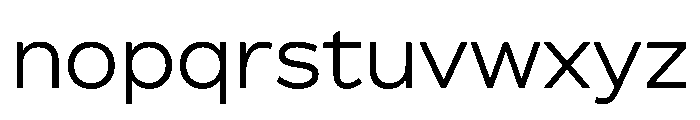 BossaTrial Light Font LOWERCASE
