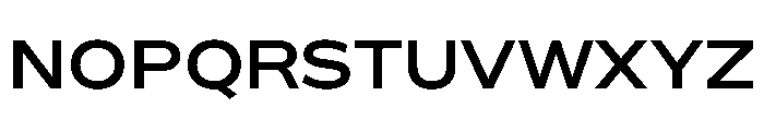 BossaTrial Medium Font UPPERCASE
