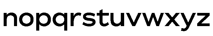 BossaTrial Medium Font LOWERCASE