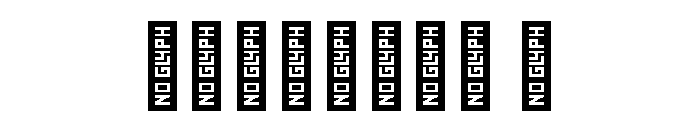 Bostock Bold Font OTHER CHARS