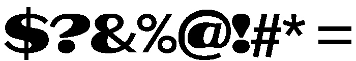 BotanicGrotesqueBeta Regular Font OTHER CHARS