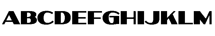 BotanicGrotesqueBeta Regular Font UPPERCASE