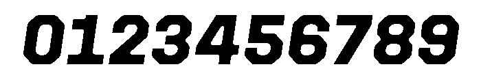 Botter BlackItalic Font OTHER CHARS