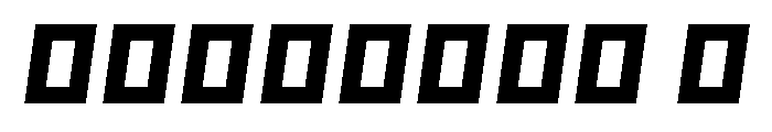 Botter BlackItalic Font OTHER CHARS
