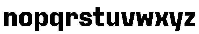Botter Black Font LOWERCASE
