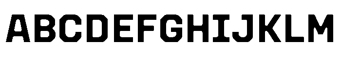 Botter Bold Font UPPERCASE