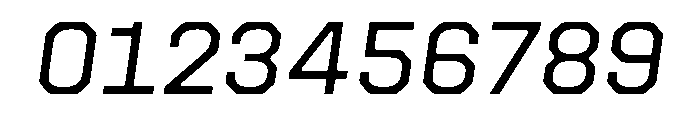 Botter Italic Font OTHER CHARS