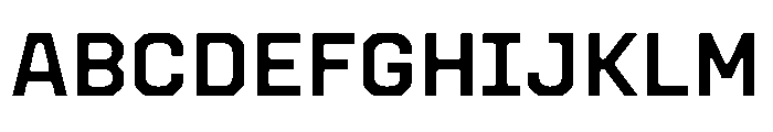 Botter SemiBold Font UPPERCASE