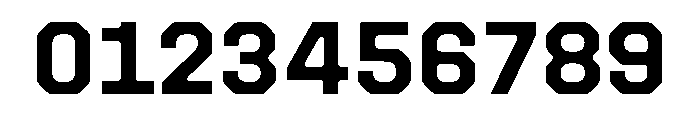 BotterArabic Bold Font OTHER CHARS