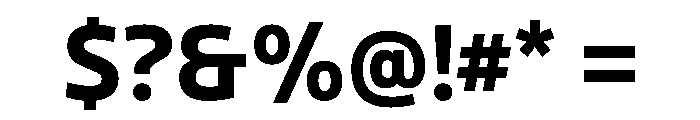 Bould Bold Font OTHER CHARS