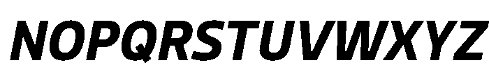 Bould BoldItalic Font UPPERCASE