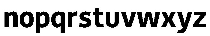 Bould Bold Font LOWERCASE