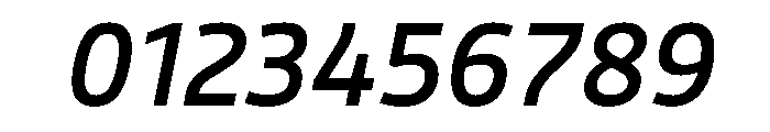 Bould MediumItalic Font OTHER CHARS