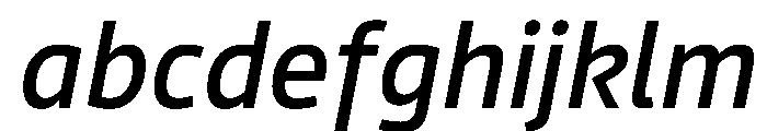 Bould MediumItalic FONT