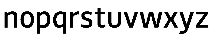 Bould Medium Font LOWERCASE