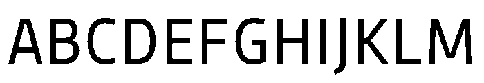 Bould Regular Font UPPERCASE