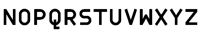 BoulderMono Bold Font UPPERCASE