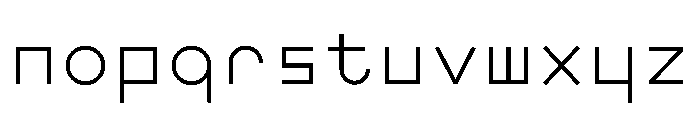 BoulderMono Light Font LOWERCASE