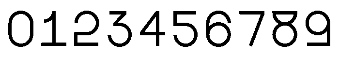 BoulderMono Regular Font OTHER CHARS
