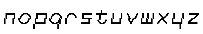 BoulderMono RegularItalic Font LOWERCASE