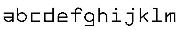 BoulderMono Regular FONT