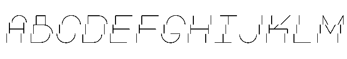 BoulderMono ThinItalic Font UPPERCASE